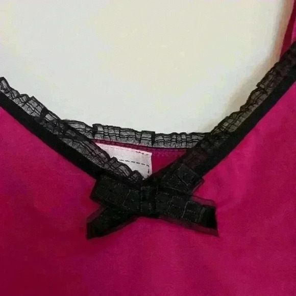 La senza frills and thrills  hot pink camisole size large - Picture 4 of 6
